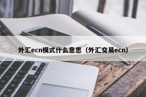 外汇ecn模式什么意思（外汇交易ecn）