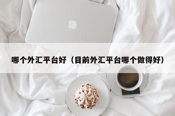 哪个外汇平台好（目前外汇平台哪个做得好）