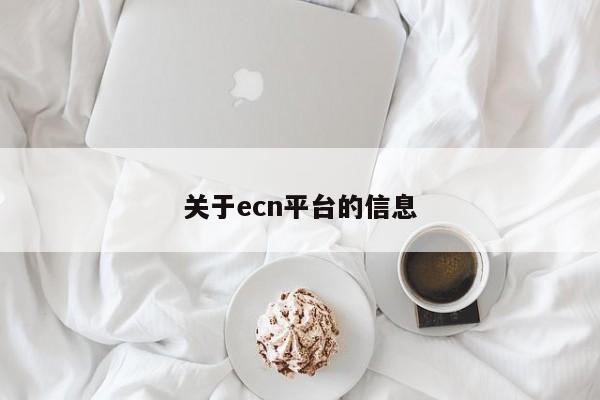 关于ecn平台的信息
