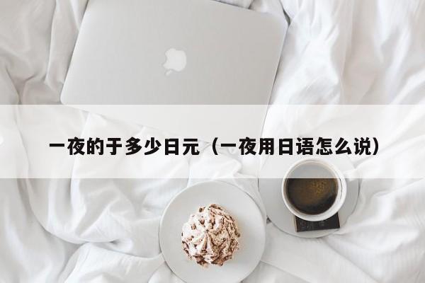 一夜的于多少日元（一夜用日语怎么说）