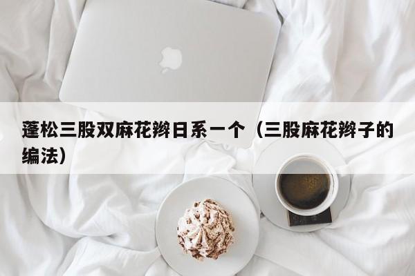 蓬松三股双麻花辫日系一个（三股麻花辫子的编法）