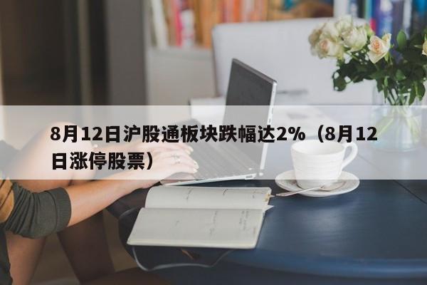 8月12日沪股通板块跌幅达2%（8月12日涨停股票）