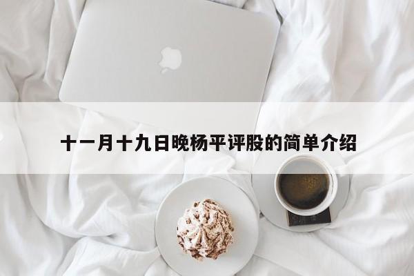 十一月十九日晚杨平评股的简单介绍