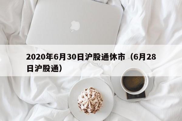 2020年6月30日沪股通休市（6月28日沪股通）