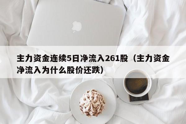 主力资金连续5日净流入261股（主力资金净流入为什么股价还跌）