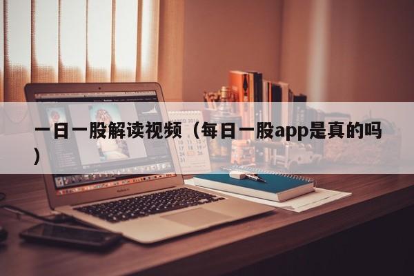 一日一股解读视频（每日一股app是真的吗）