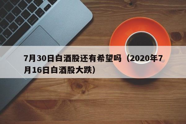 7月30日白酒股还有希望吗（2020年7月16日白酒股大跌）