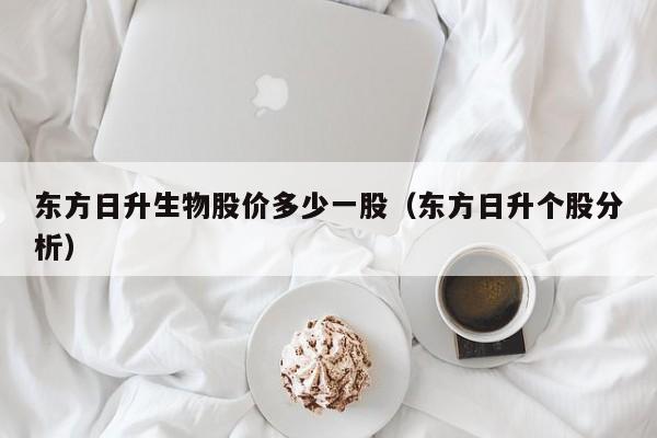 东方日升生物股价多少一股（东方日升个股分析）